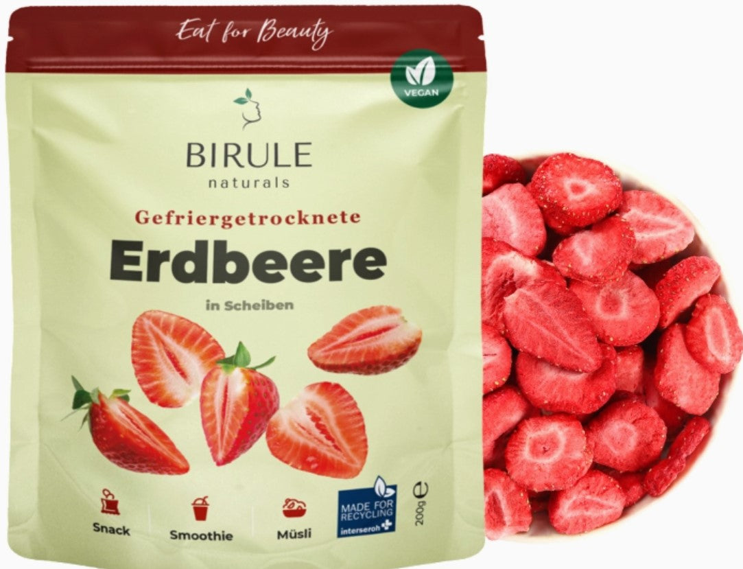 Gefriergetrocknete Erdbeeren 200g