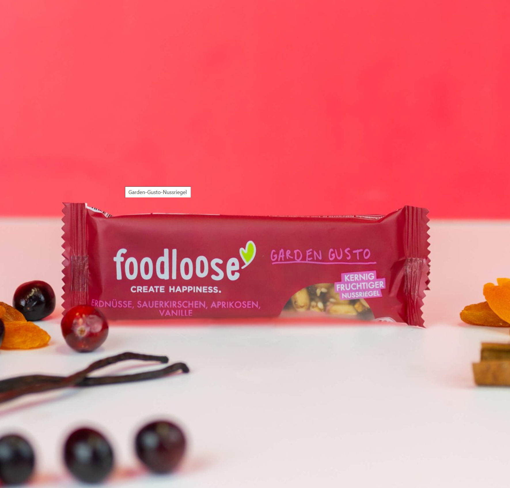 Foodloose Nussriegel "Garden Gusto"