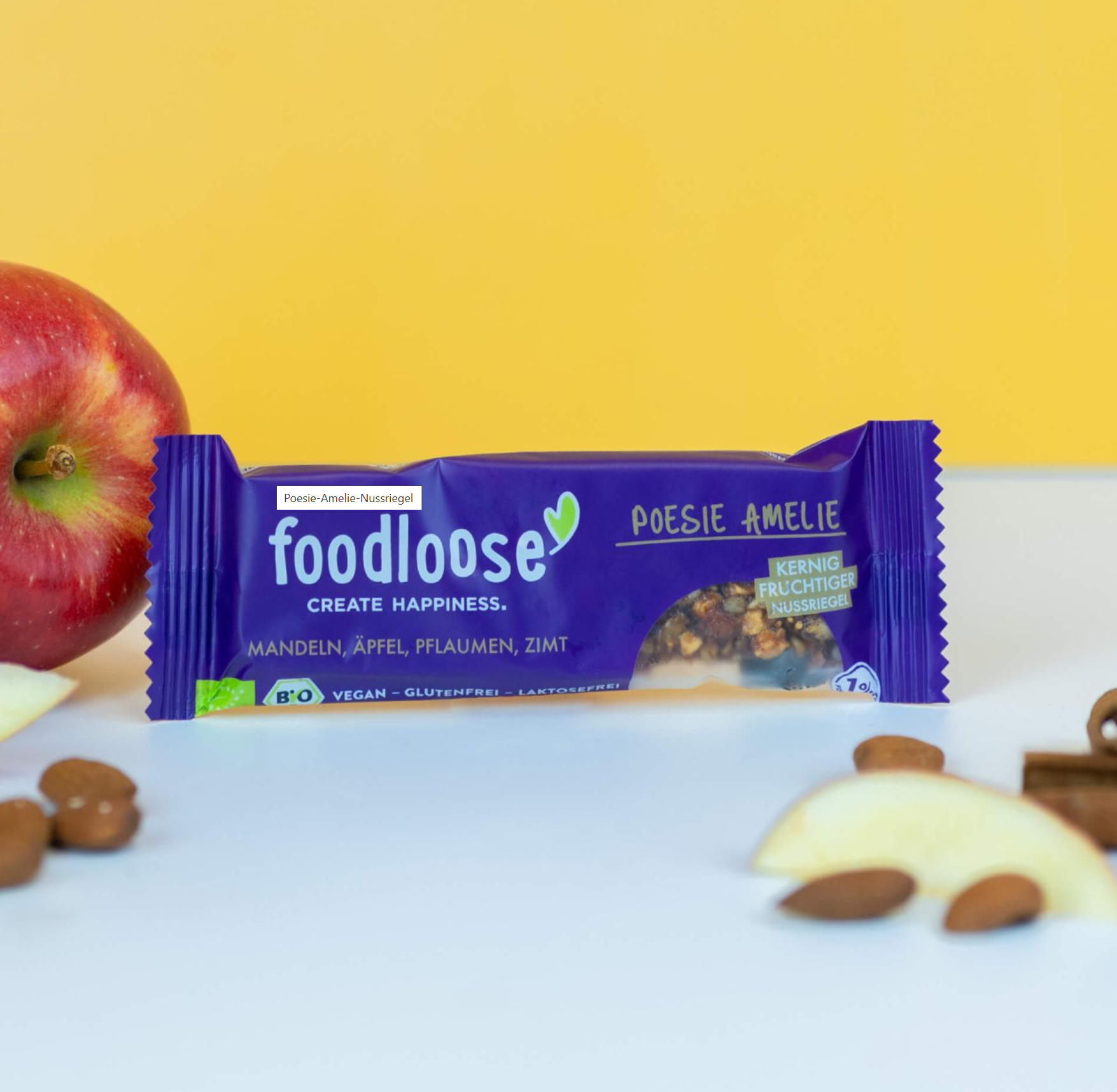 Foodloose Nussriegel "Poesie Amelie"