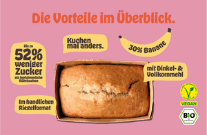 Glow Kitchen - Bio Mini Bananabread natur