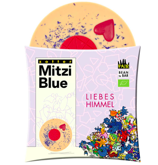 Liebeshimmel - Weiße Schoko + Erdbeer + Himbeerherz
