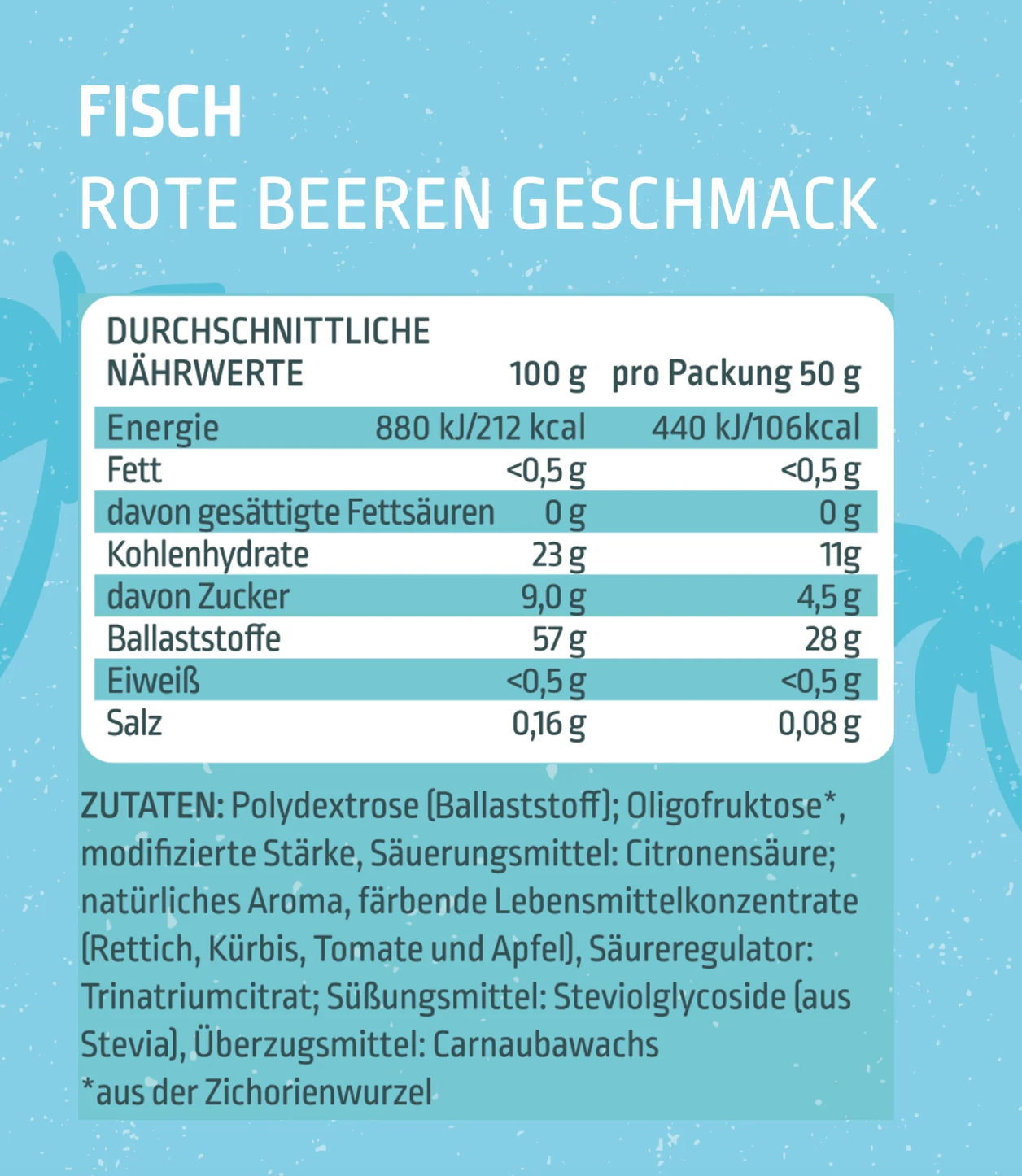 NALU - Rote Beeren Fisch - 50g