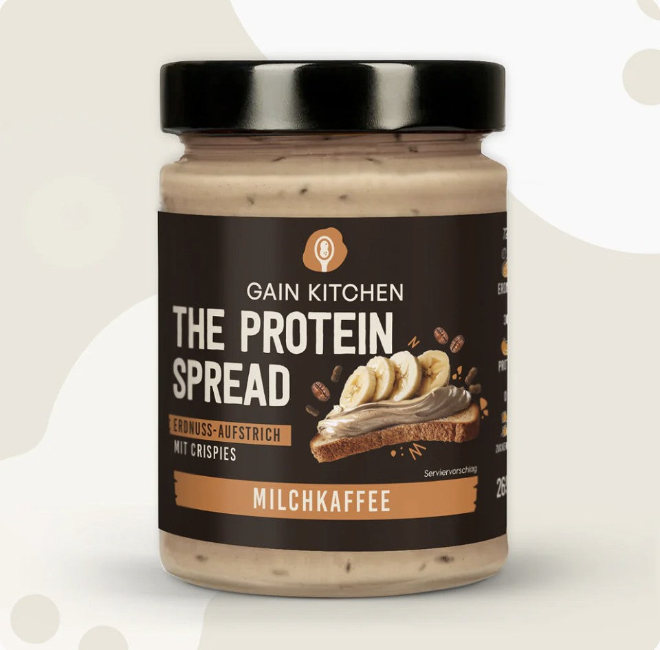 Milchkaffe - Erdnuss-Milchkaffee-Spread - Gain Kitchen