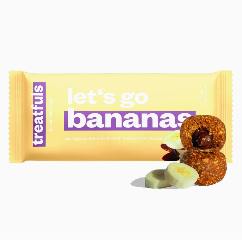 treatfuls Banana Bread gefüllte Energieballs